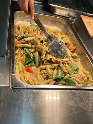 Pasta dish at Vegie Tribe in Melbourne