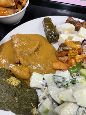 Chicken Curry is great - favorite same with paneer   at Vegie Tribe in Melbourne