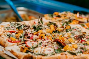 At Vegie Tribe we prepare all our plant-based dishes on-site 🍲🍚🍜🍝 Enjoy cuisines from around the world, right here in Melbourne! at Vegie Tribe in Melbourne