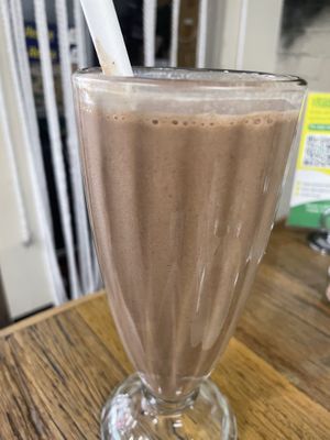 Deja brew smoothie  at Vegie Tribe in Melbourne