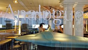 Restaurant exterior at Analogue Initiative in Central Singapore