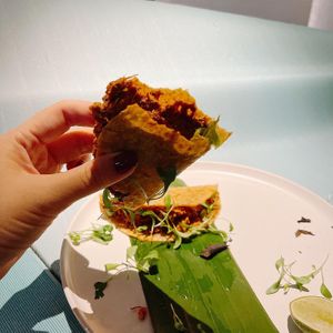 Jackfruit tacos at Analogue Initiative in Central Singapore