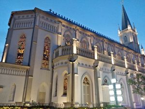 Restaurant is located Inside Chijmes compound at Analogue Initiative in Central Singapore