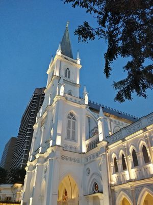 Restaurant is located Inside Chijmes compound at Analogue Initiative in Central Singapore