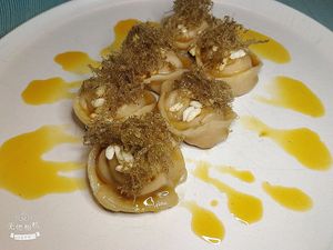 Pumpkin Dumplings  at Analogue Initiative in Central Singapore