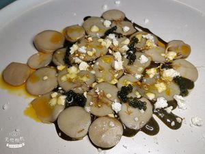 Mushroom Ceviche at Analogue Initiative in Central Singapore