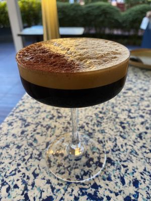 The flavor of the faux espresso was unreal.  My friend couldn’t believe it wasn’t coffee!  at Analogue Initiative in Central Singapore