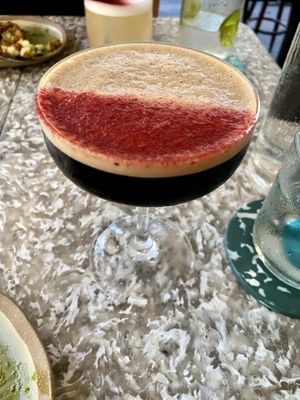 Faux Espresso (non-alcoholic cocktail)  at Analogue Initiative in Central Singapore