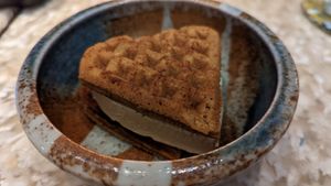 Ice cream sandwich was so good - I ordered a second! at Analogue Initiative in Central Singapore