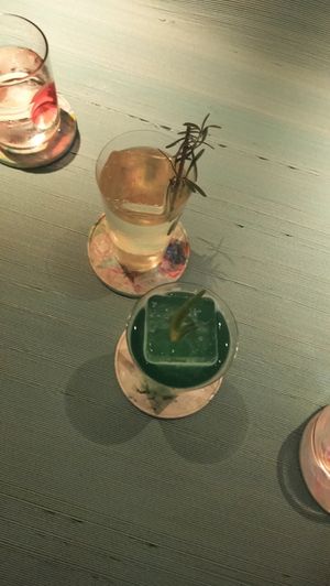 Drinks at Analogue Initiative in Central Singapore