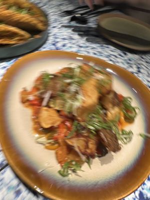 Rustic potatoes! 9/10 Delicious and most filling   at Analogue Initiative in Central Singapore