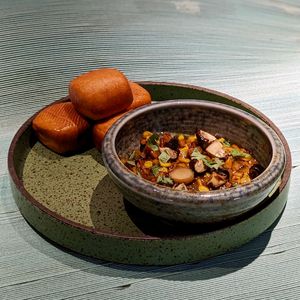 Vegan Mantou at Analogue Initiative in Central Singapore