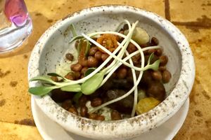 Special dumplings   at Analogue Initiative in Central Singapore