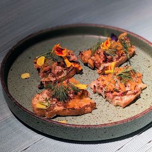 Vegan Jackfruit "Tuna" & HerbYvore Cheese Melts Toastie at Analogue Initiative in Central Singapore