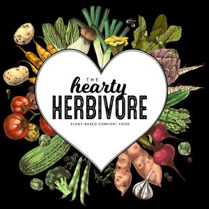 Logo at The Hearty Herbivore in Komoka