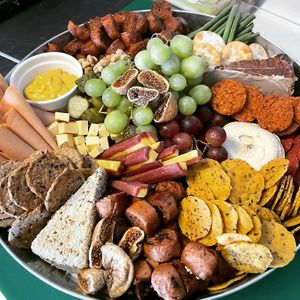 Vegan Charcuterie Tray at The Hearty Herbivore in Komoka