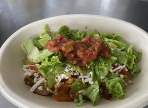 Taco bowl   at The Hearty Herbivore in Komoka