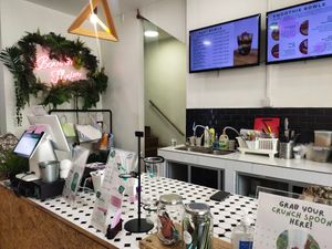 Cashier counter at An Açaí Affair - Upper Thomson in Central Singapore