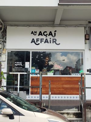 Shop front at An Açaí Affair - Upper Thomson in Central Singapore
