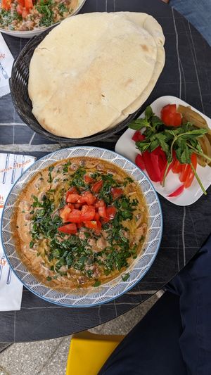 'new' Foul dish, after the rebranding. Amazing! at Hevalo in Bochum