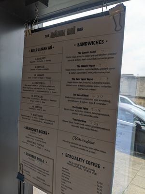  at The Bánh Mì Bar in Edinburgh