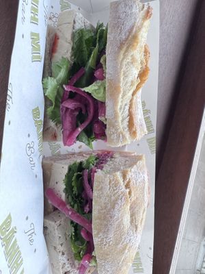 Tofu   at The Bánh Mì Bar in Edinburgh