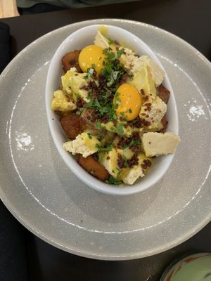 Small poutine as a side  at SAUG.E cuisine végane in Sherbrooke