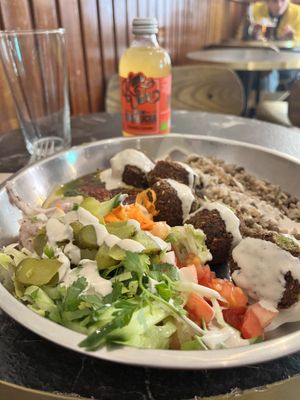 Falafel bowl  at Falafeleria - Lavapiés in Madrid