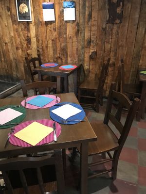 Inside  at Pizzeria La Pizze in Canfranc