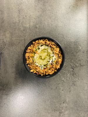 Ash Reshte! The most famous vegan/vegetarian food in the Iranian cuisine. A thick and hearty noodle soup perfect for the weather in Denmark   at KUKU in Copenhagen