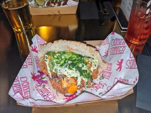 Chik'n Parm Kebab at Döner Summer in Sheffield