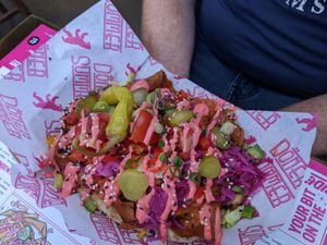 Vegan kebab at Döner Summer in Sheffield