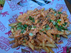 Cheesy fries at Döner Summer in Sheffield