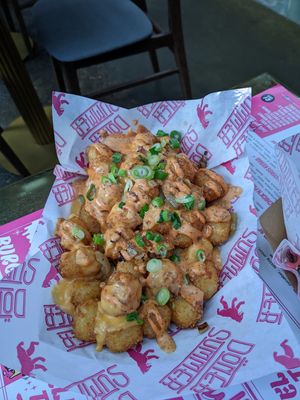 Vegan tater tots at Döner Summer in Sheffield