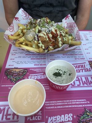 Chick’s Parm Teller  at Döner Summer in Sheffield