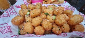 Garlic parm tots at Döner Summer in Sheffield