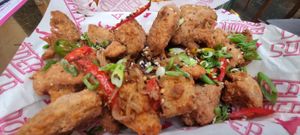 Butter chicken salt and pepper at Döner Summer in Sheffield