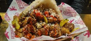 Xmas special 22festive af kebab at Döner Summer in Sheffield