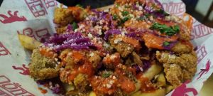 Xmas special 22 Festive AF teller at Döner Summer in Sheffield