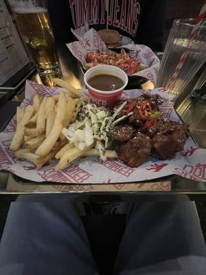 pineapple jerk chicken veganuary special  #Veganuary at Döner Summer in Sheffield