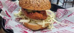 Special - hot honey burger at Döner Summer in Sheffield