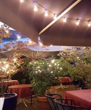 Outside at Restaurant Panda in Waechtersbach