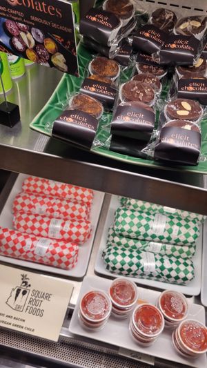 Local vegan burritos and chocolate at Late For the Train in Flagstaff