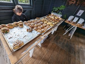 More baked goods at The Shed Collective in Auckland