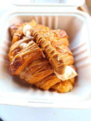 Biscoff Croissant at Maison des Lys Pâtisserie in Auckland