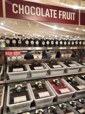 Chocolate fruits at Scoop Wholefoods - Jem in West Singapore