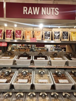 Raw nuts at Scoop Wholefoods - Jem in West Singapore