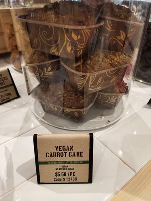 Carrot cake at Scoop Wholefoods - Paragon in Central Singapore