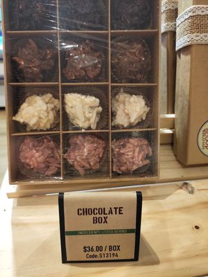 Chocolate box at Scoop Wholefoods - Paragon in Central Singapore