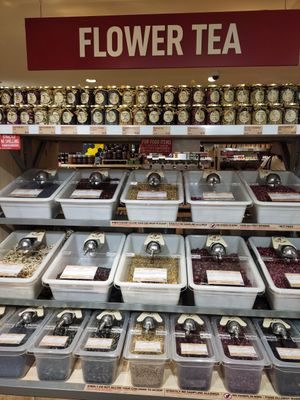 Flower tea at Scoop Wholefoods - Paragon in Central Singapore